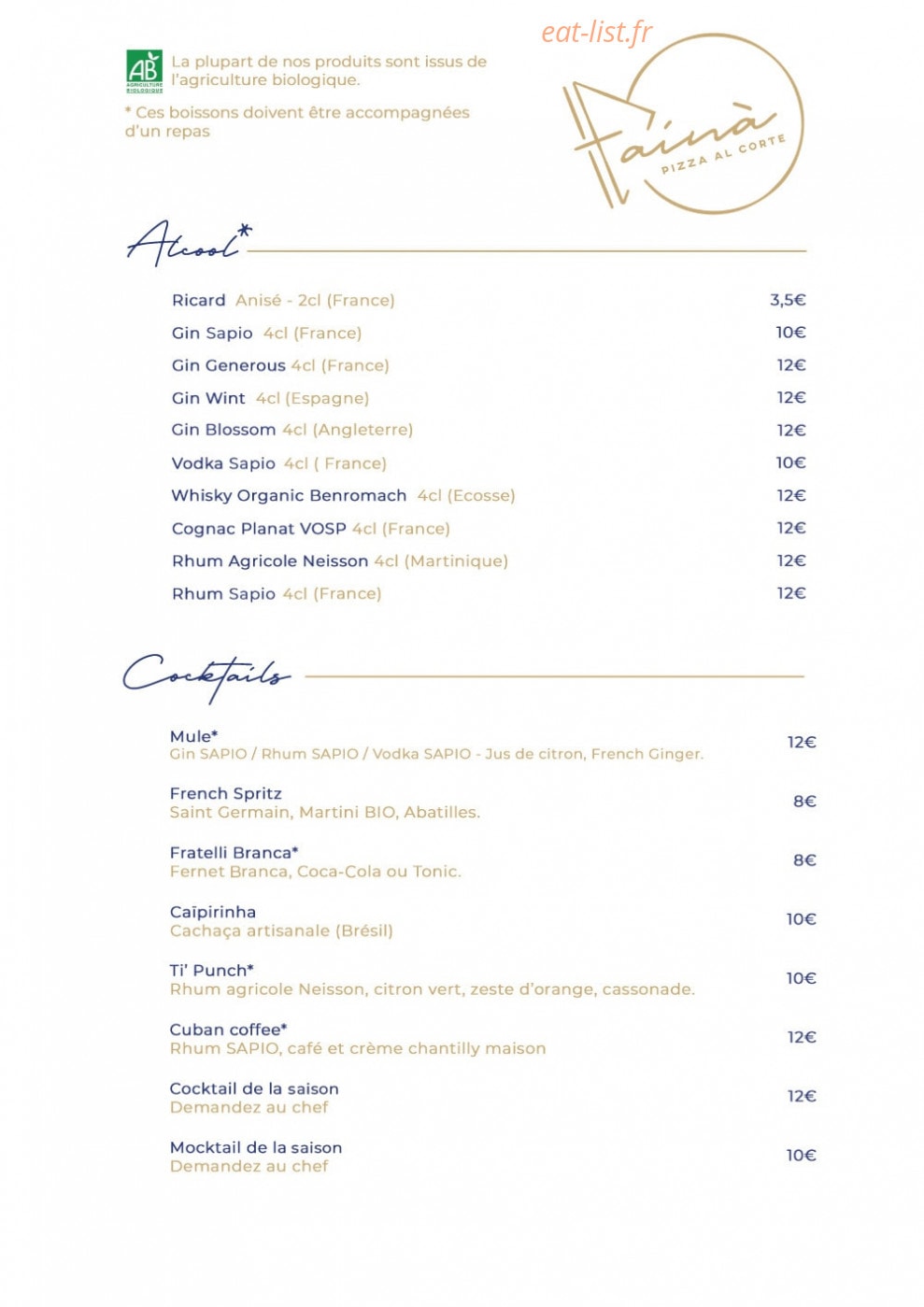 Faina — carte page 7