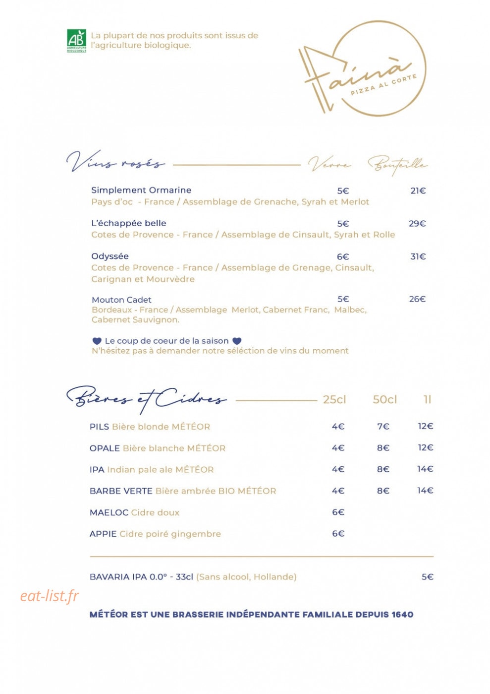 Faina — carte page 5