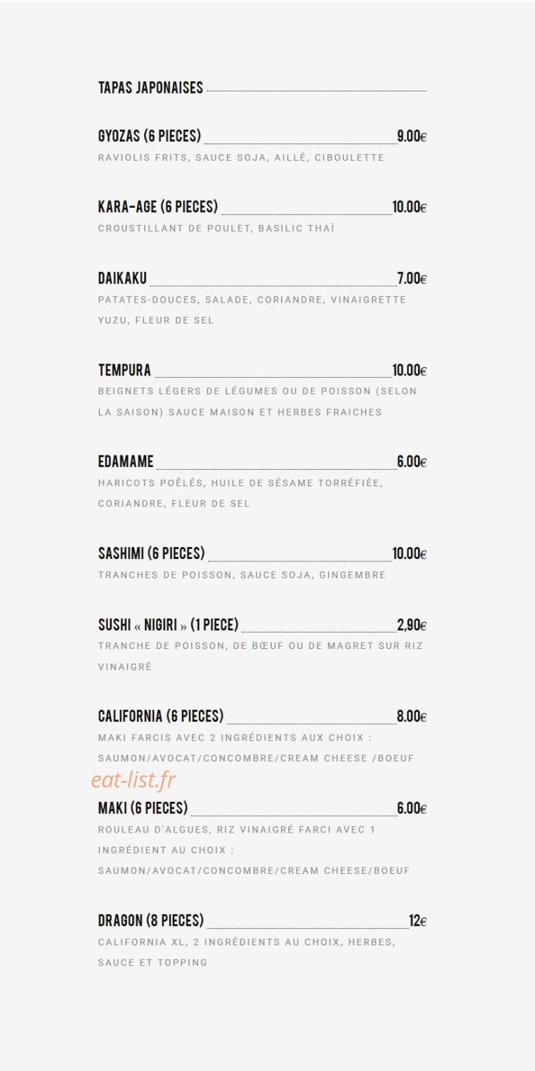 Foodji — carte page 5