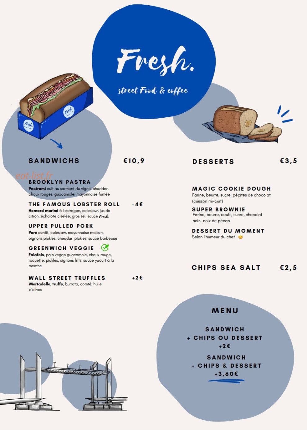 Fresh — carte page 2