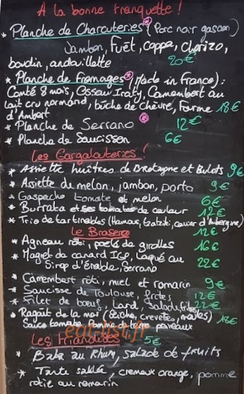 Gargalou — carte page 2
