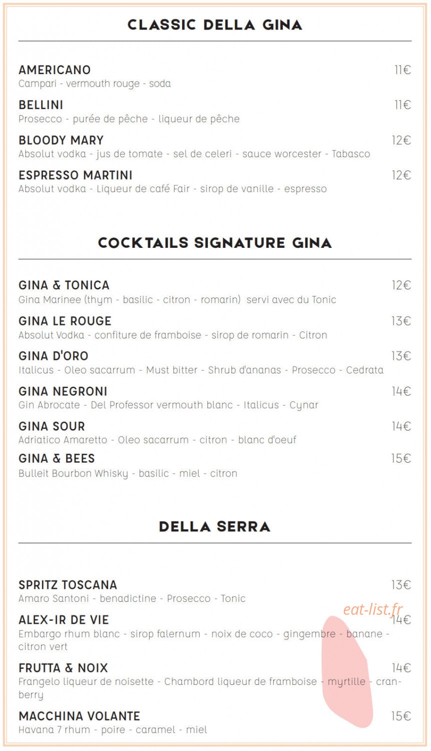 Gina — carte page 10
