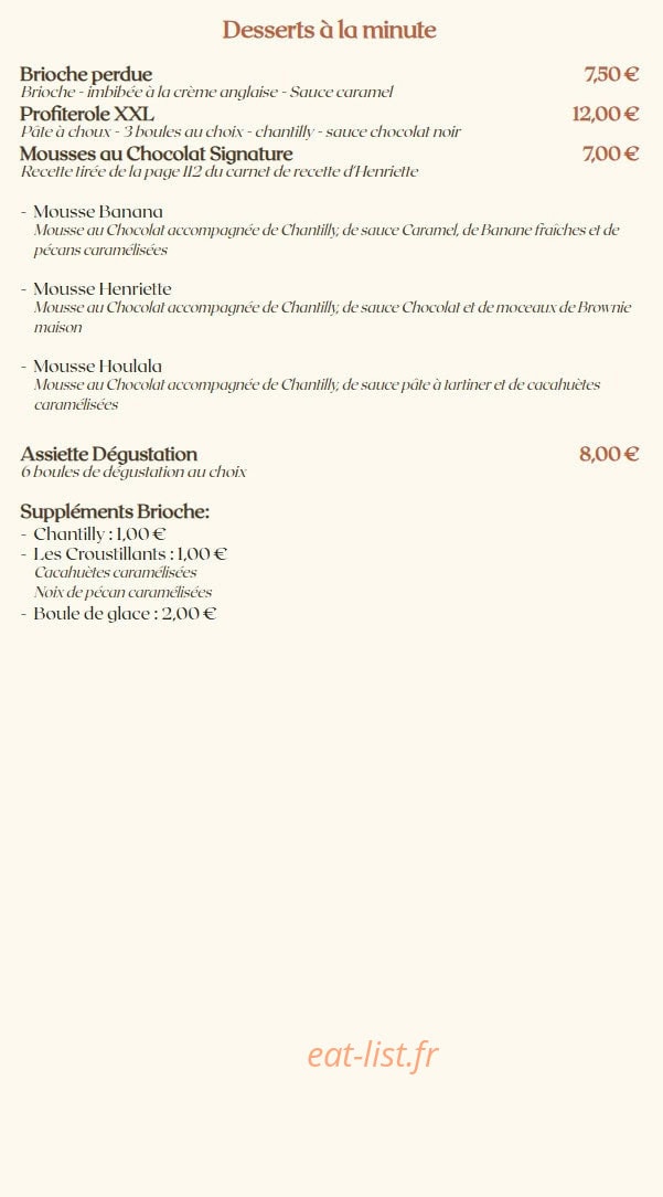 Henriette & Olga — carte page 5