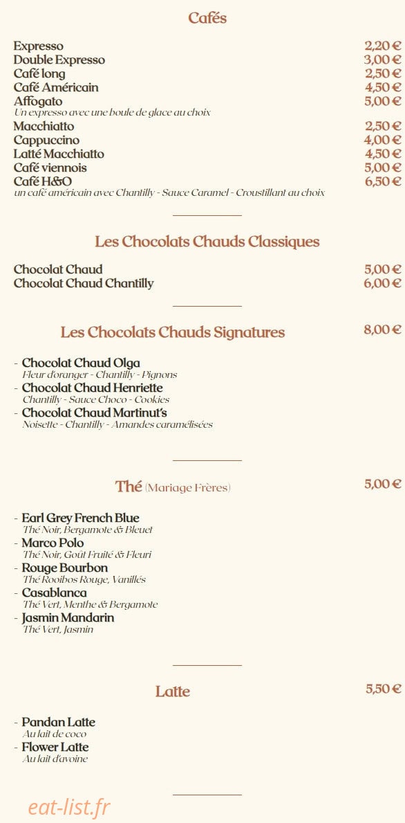 Henriette & Olga — carte page 6