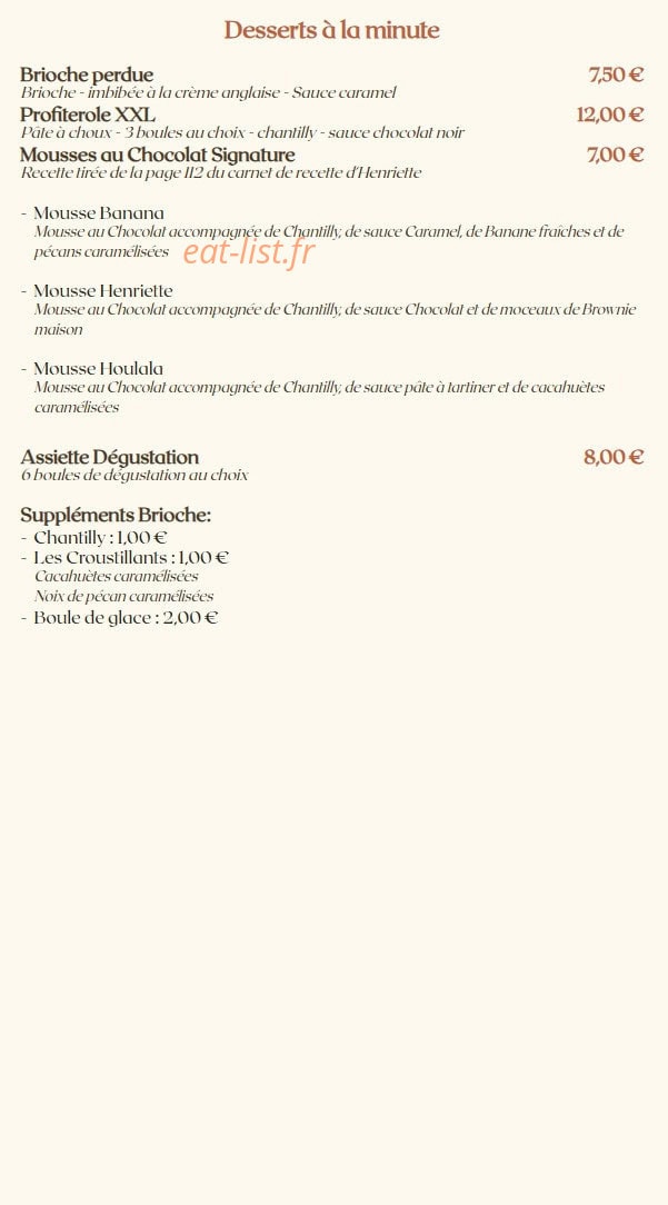 Henriette & Olga — carte page 5