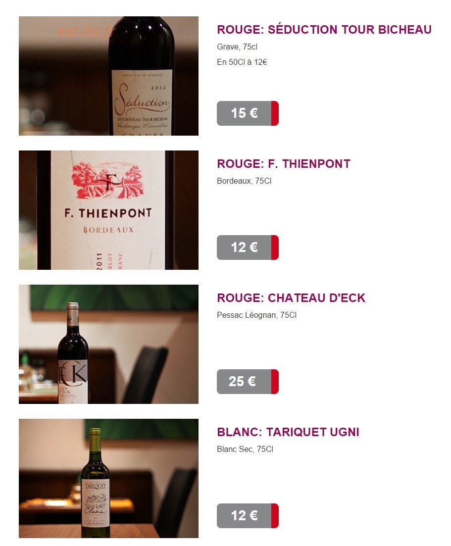 Influence Wok — carte page 8
