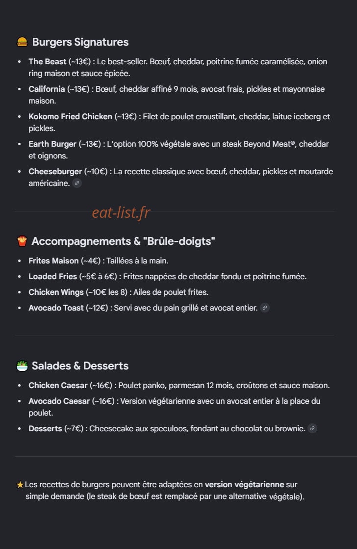 Kokomo — carte page 1