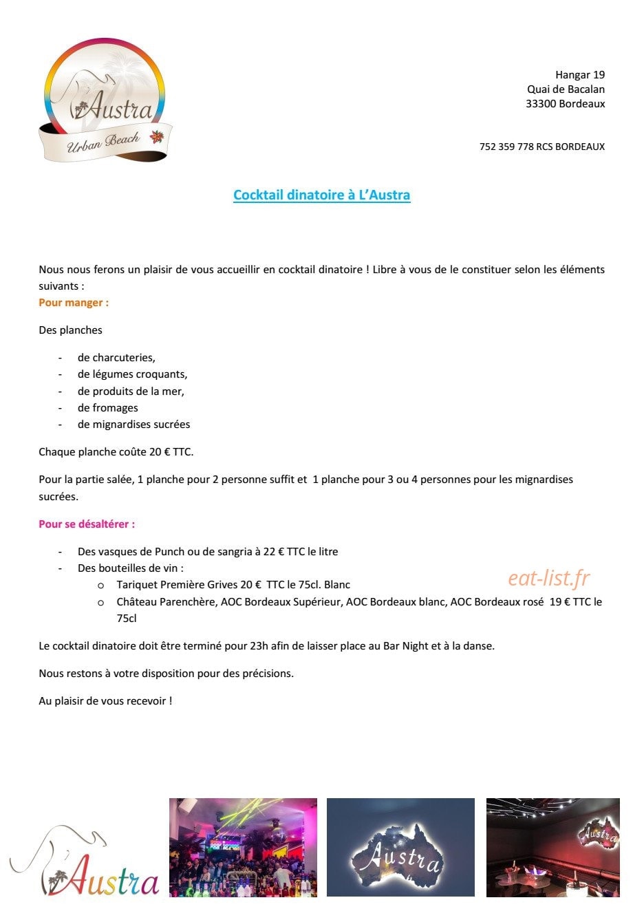 L’Austra — carte page 7