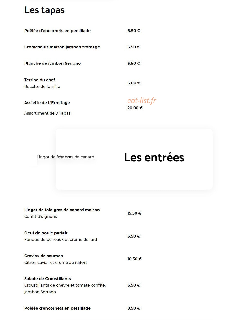 L'Ermitage Cauderan — carte page 3