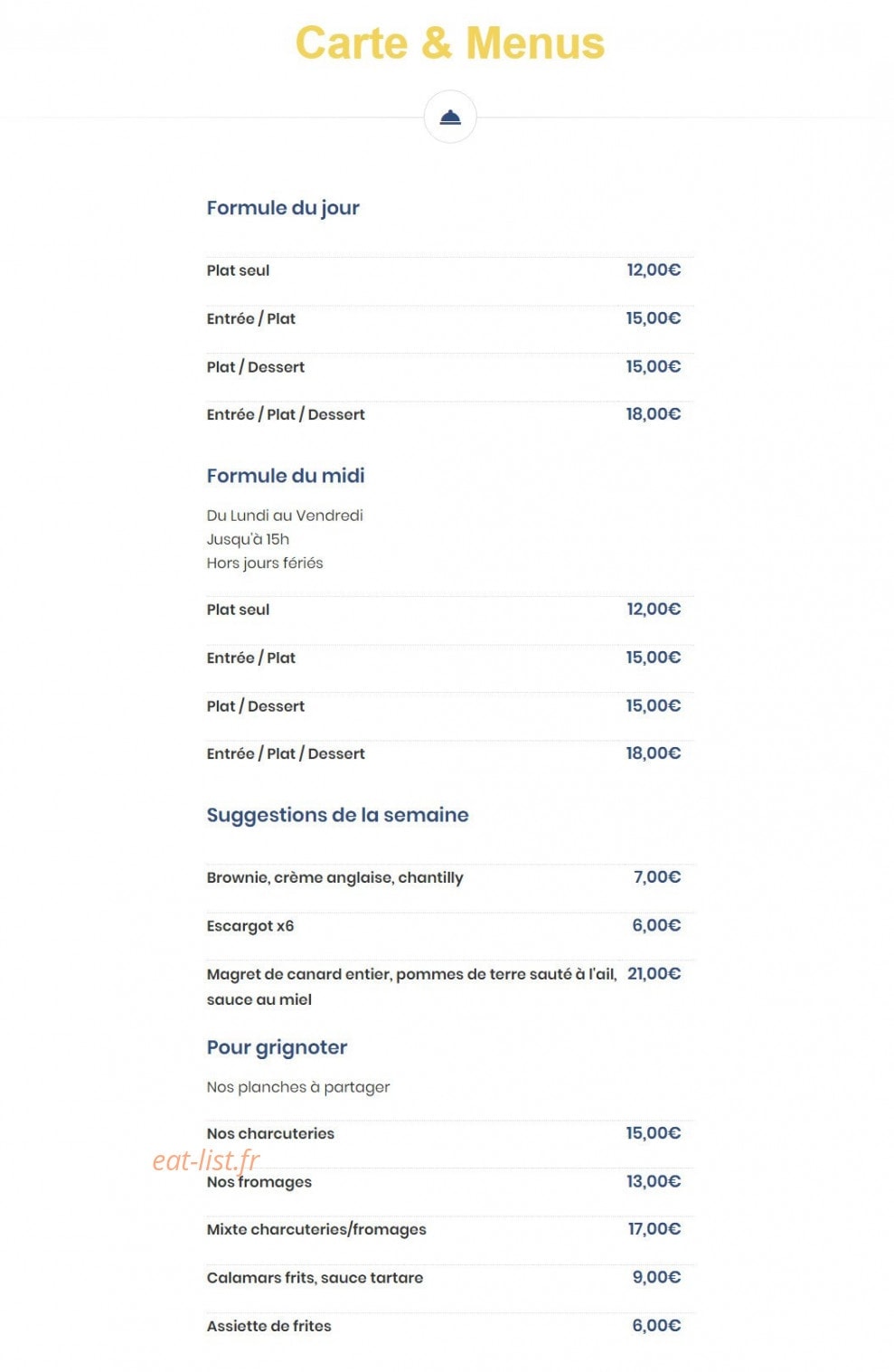 L'Intendance — carte page 1