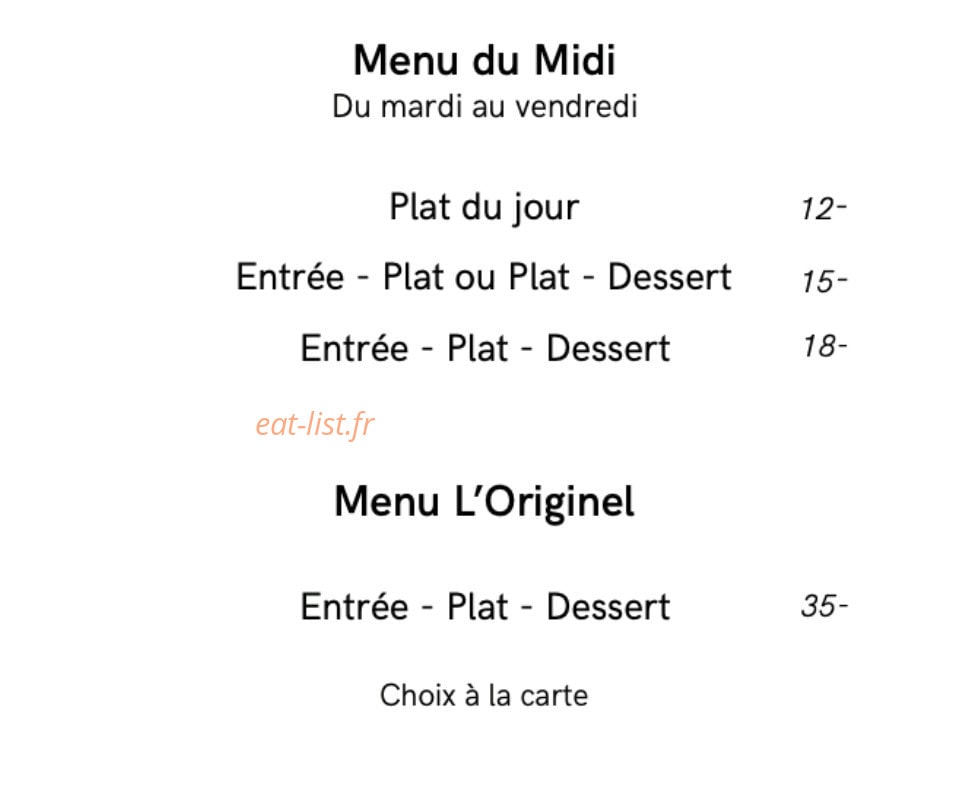 L'Originel — carte page 2