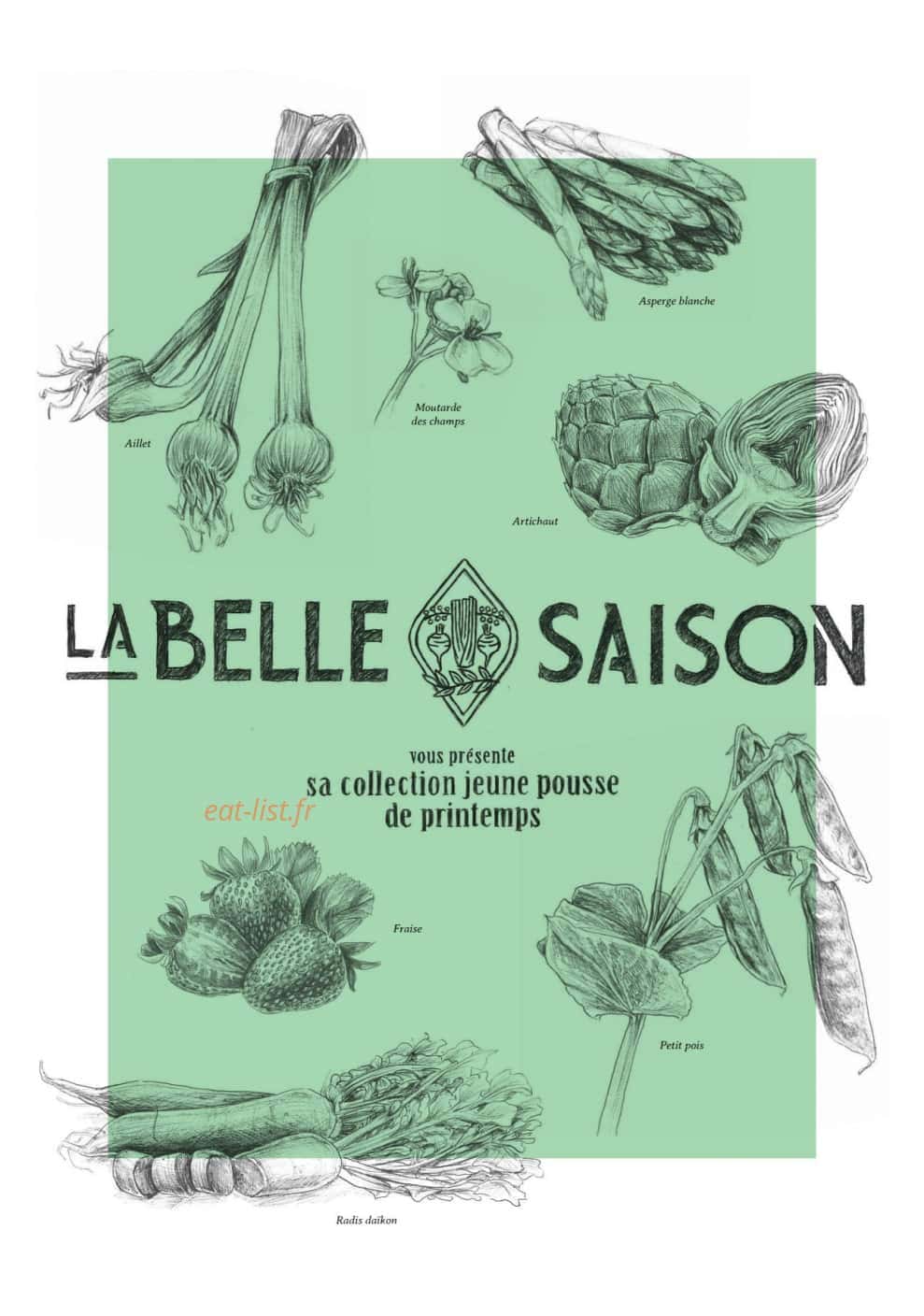 La Belle Saison — carte page 1