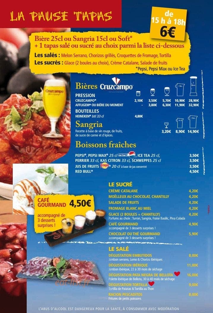 La Casa — carte page 8