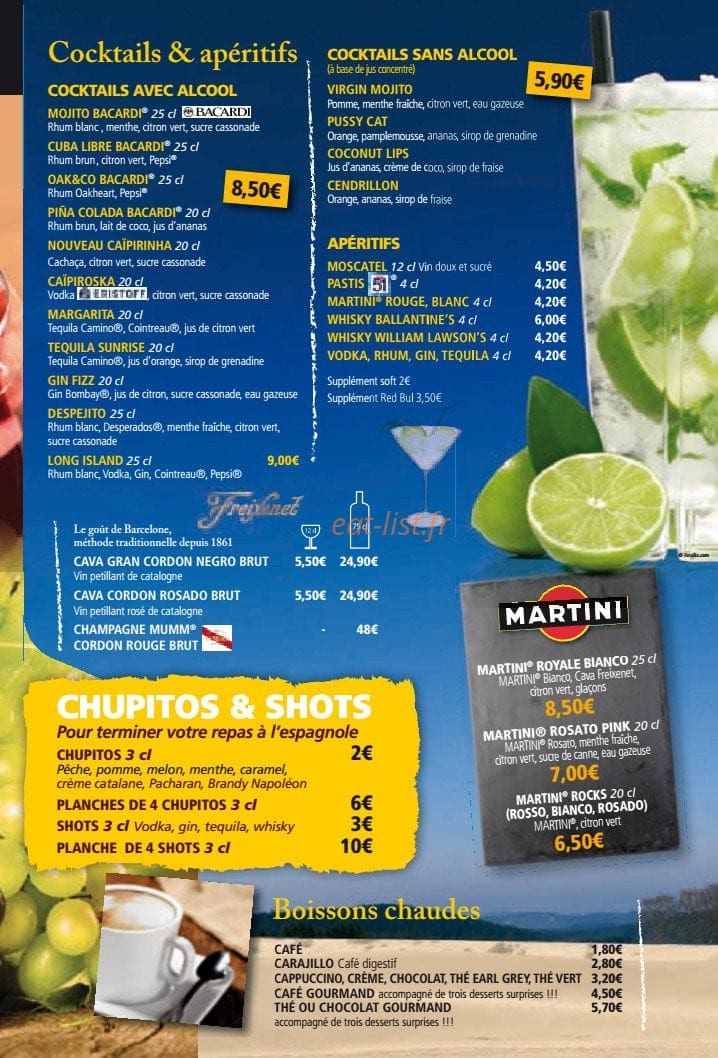 La Casa — carte page 7
