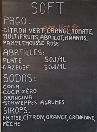 La Casera — carte page 2