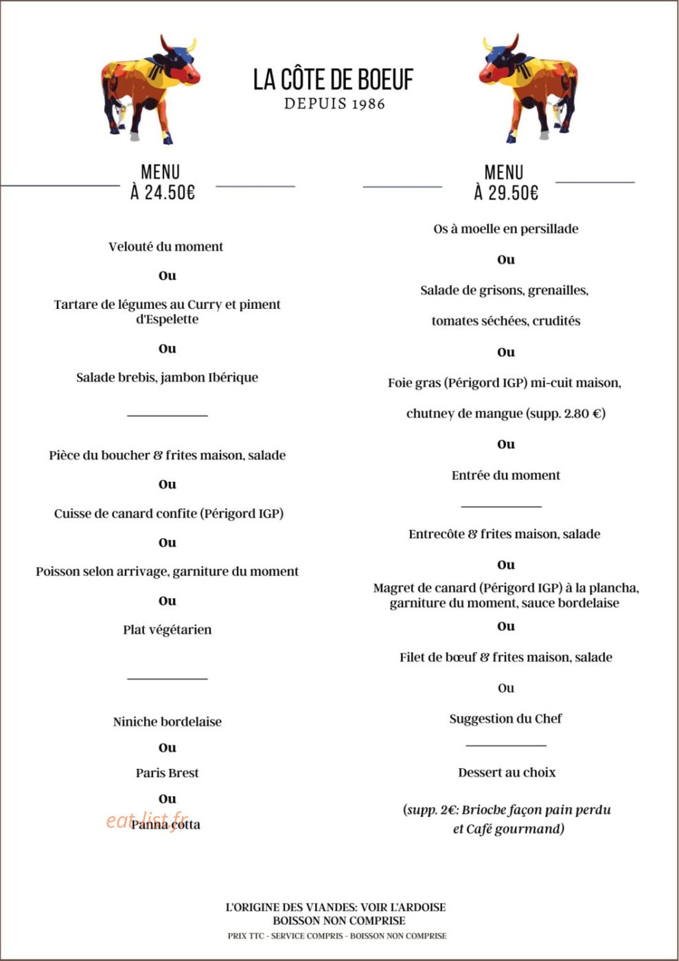 La Côte de Boeuf — carte page 2