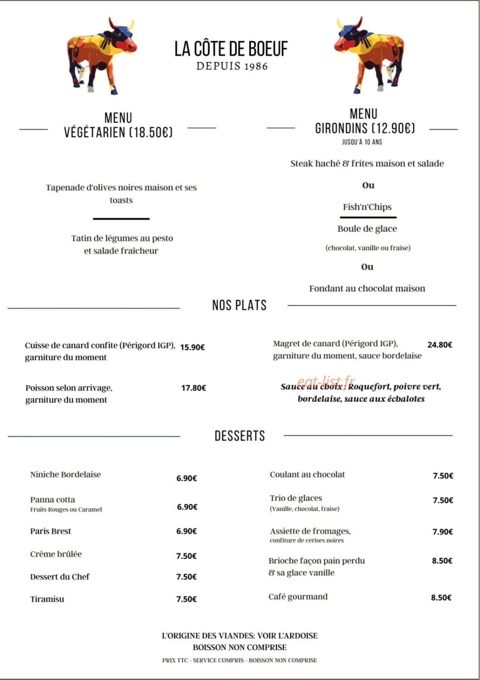 La Côte de Boeuf — carte page 3
