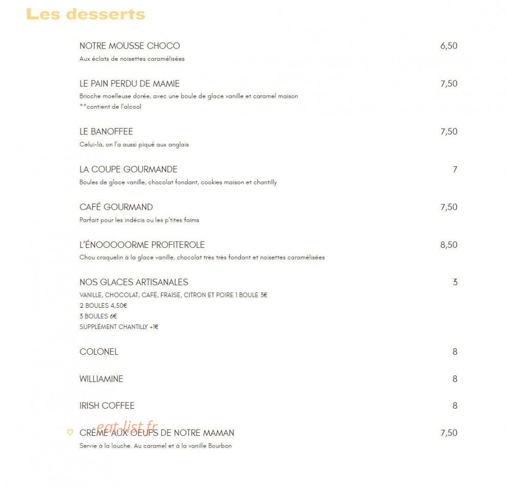 La Côte & l'Arête — carte page 6