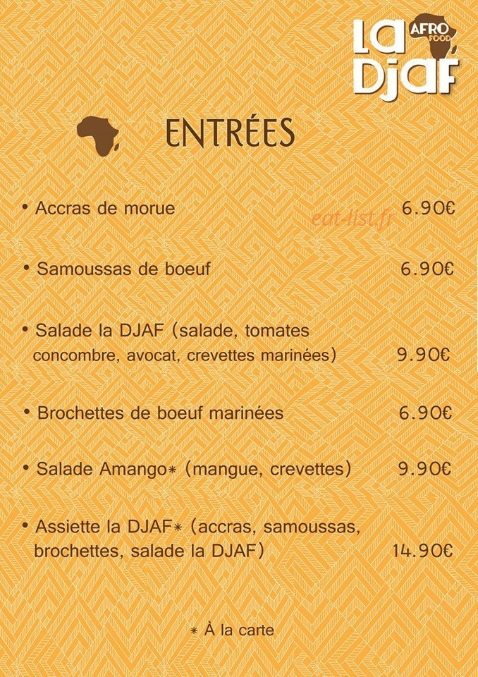 La Djaf — carte page 1