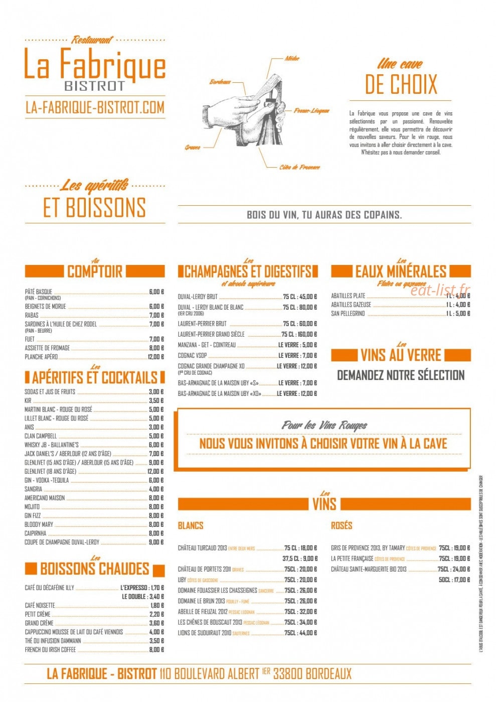 La Fabrique — carte page 2