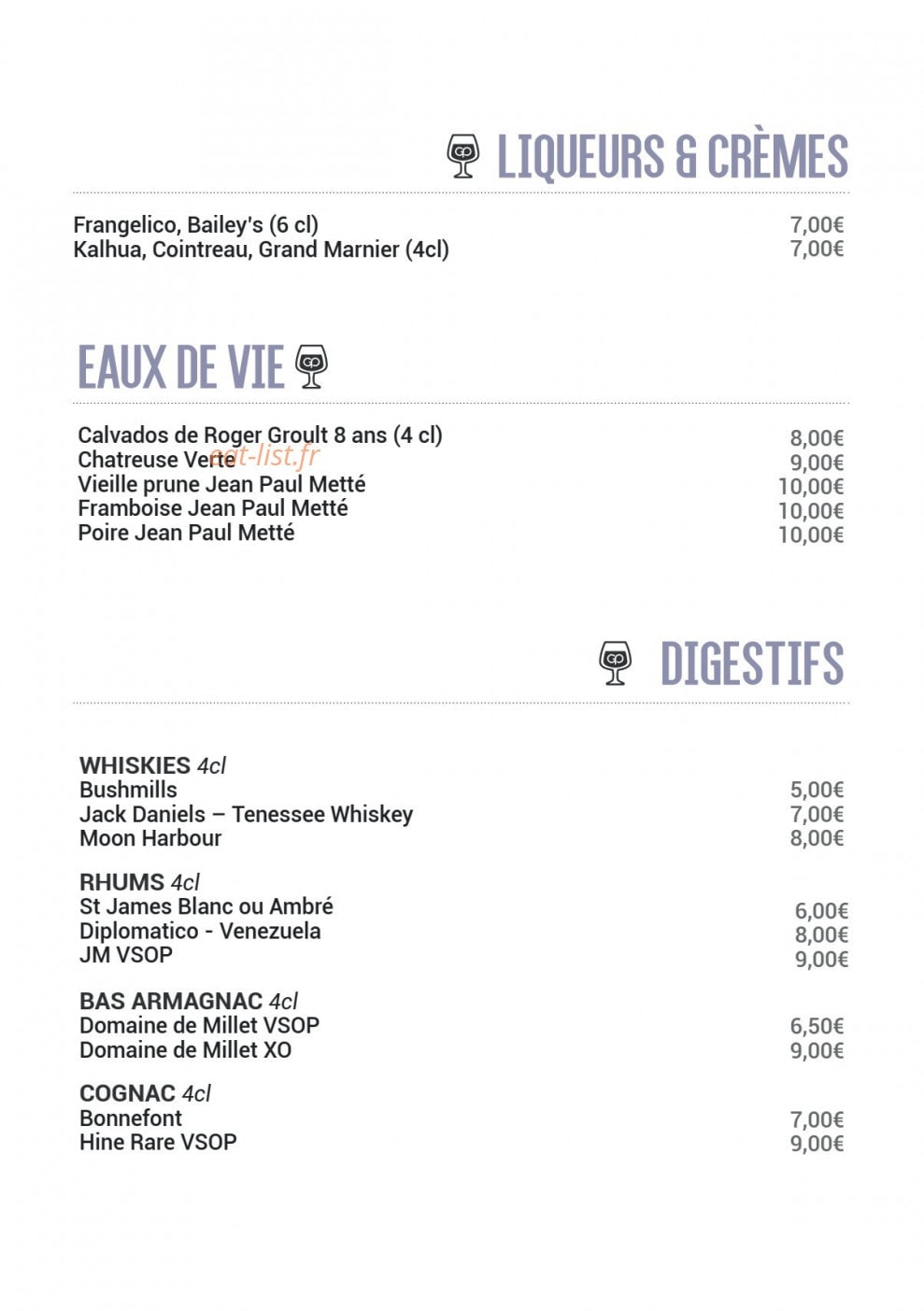 La grande poste — carte page 3