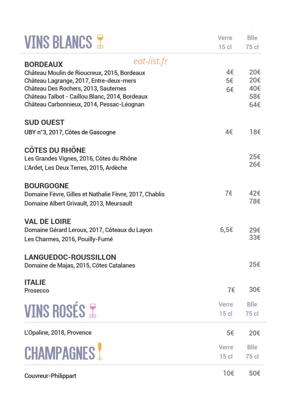 La grande poste — carte page 5