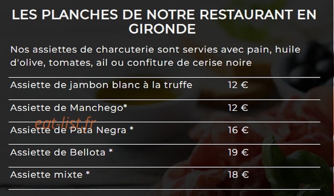 La kaba del Pincho — carte page 2