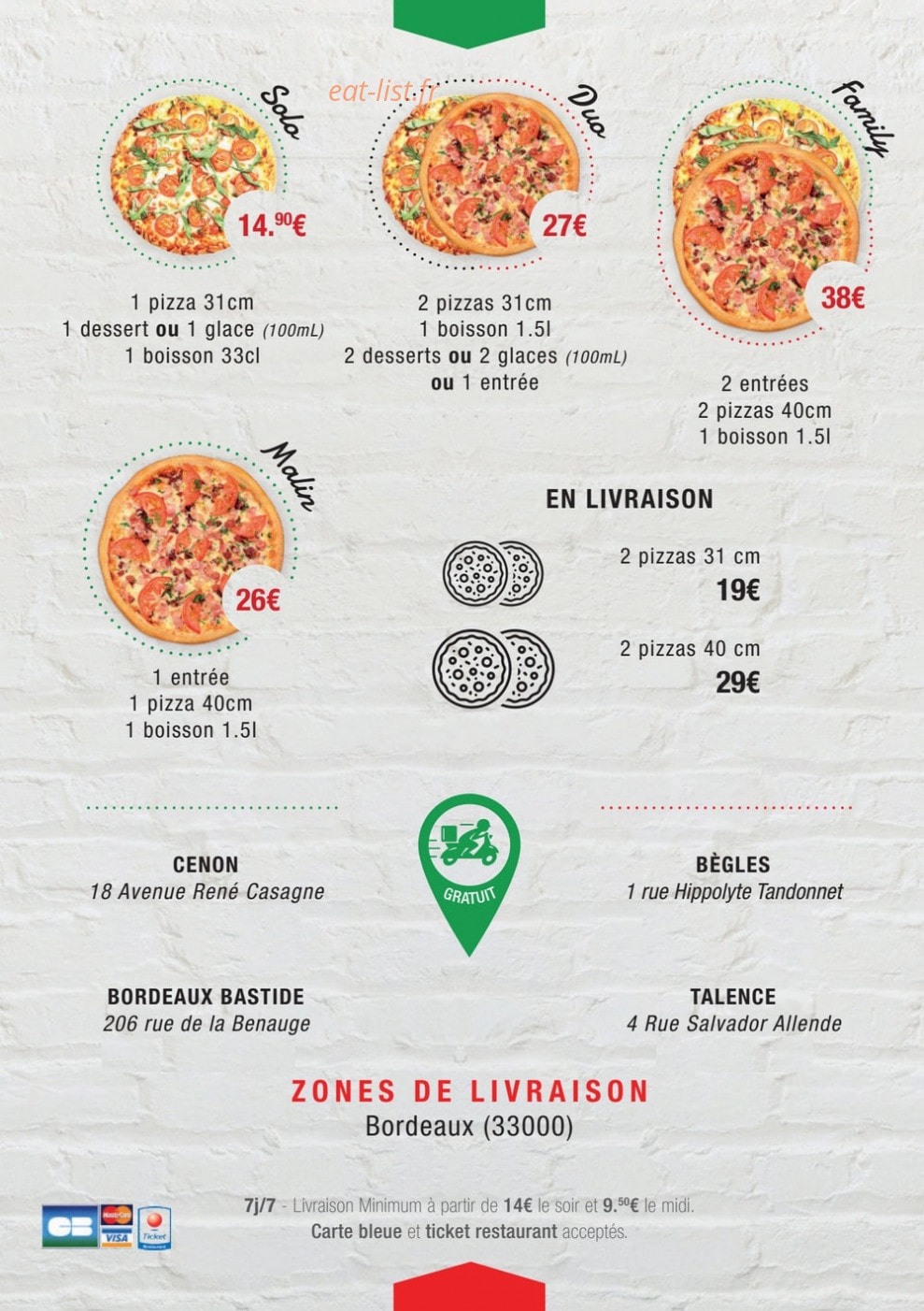 La Roma — carte page 6