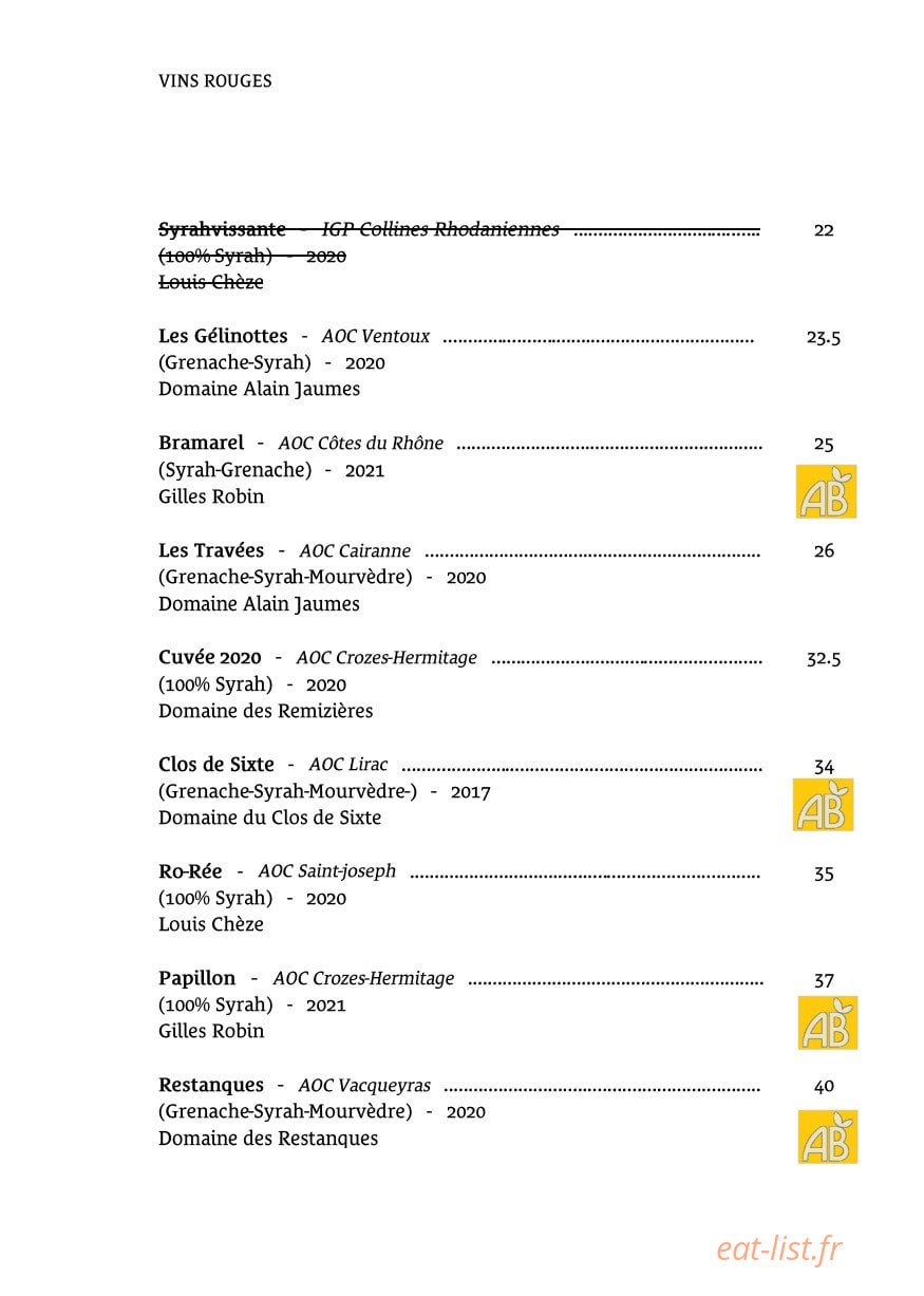 La Talenquère — carte page 11