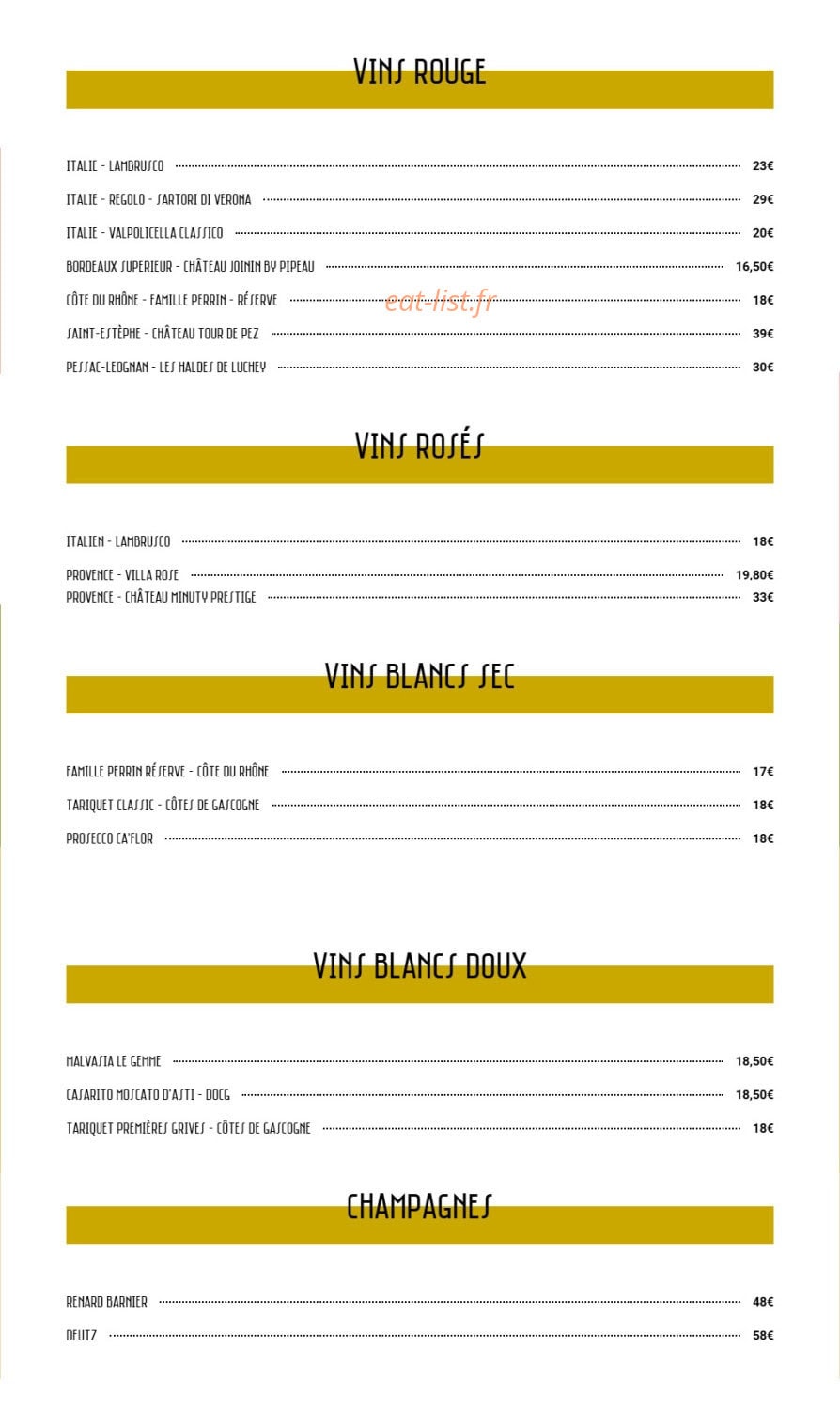 LasagnA — carte page 3