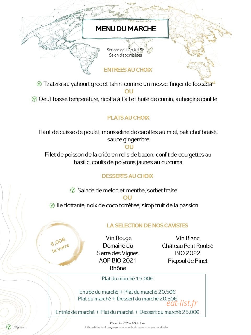 Latitude 20 — carte page 1