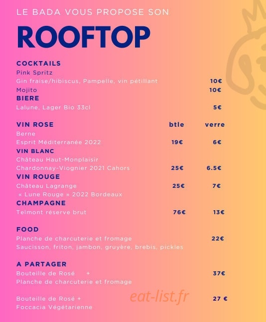 Le Bada — carte page 9