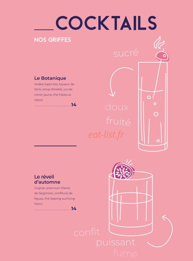 Le Bourbon — carte page 4