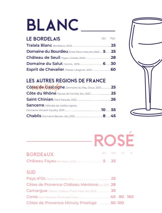 Le Bourbon — carte page 12