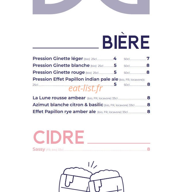 Le Bourbon — carte page 22