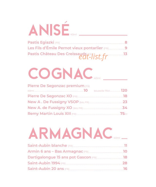 Le Bourbon — carte page 19