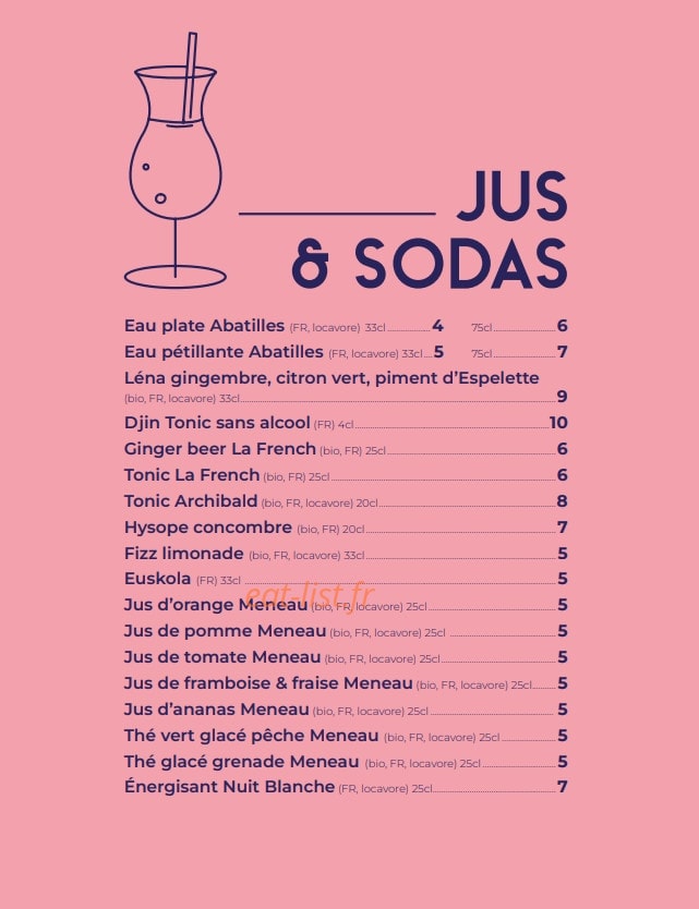 Le Bourbon — carte page 23