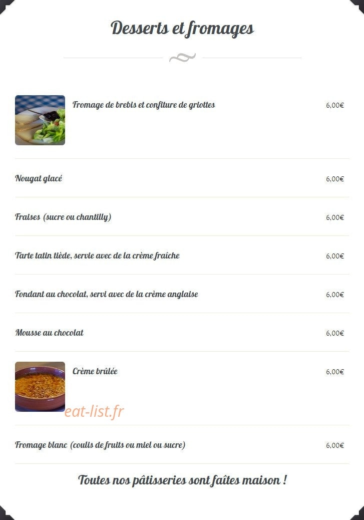 Le Cabanon — carte page 9