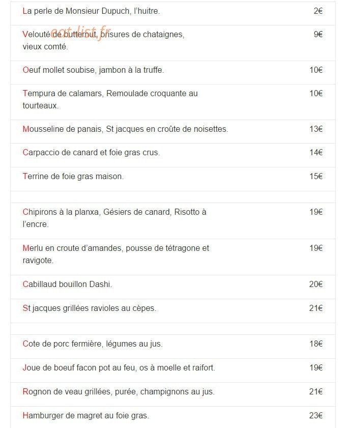Le Carré — carte page 1