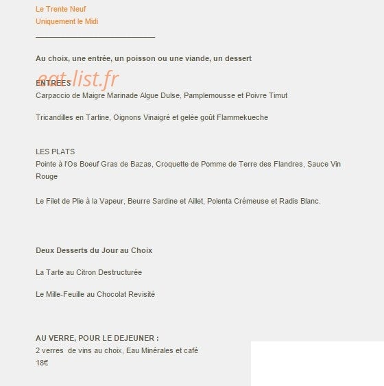 Le Chapon Fin — carte page 6