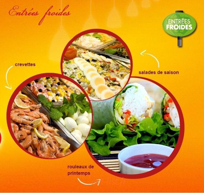 Le Chinois Gourmand — carte page 1
