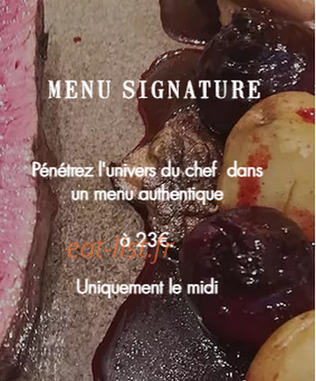 Le Comptoir des Saveurs — carte page 11