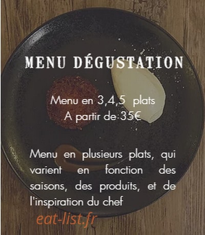 Le Comptoir des Saveurs — carte page 12