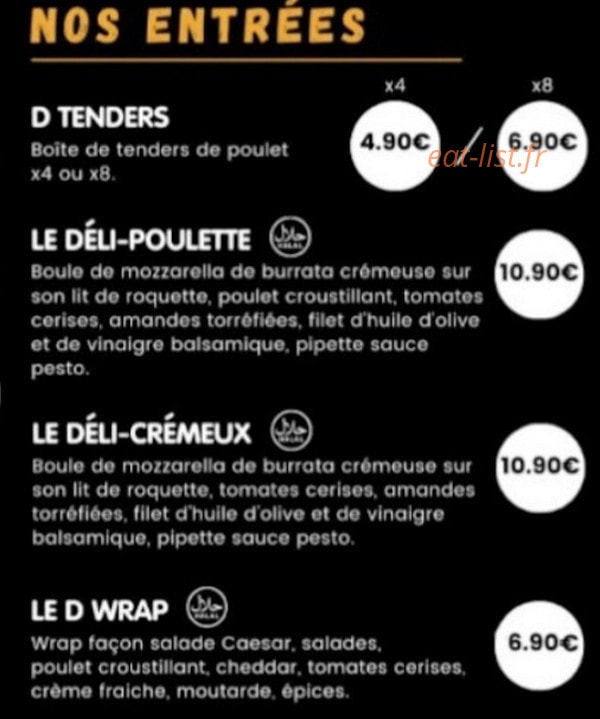 Le D — carte page 1