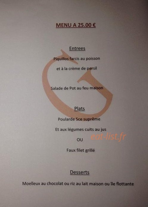 Le Gavinies — carte page 1