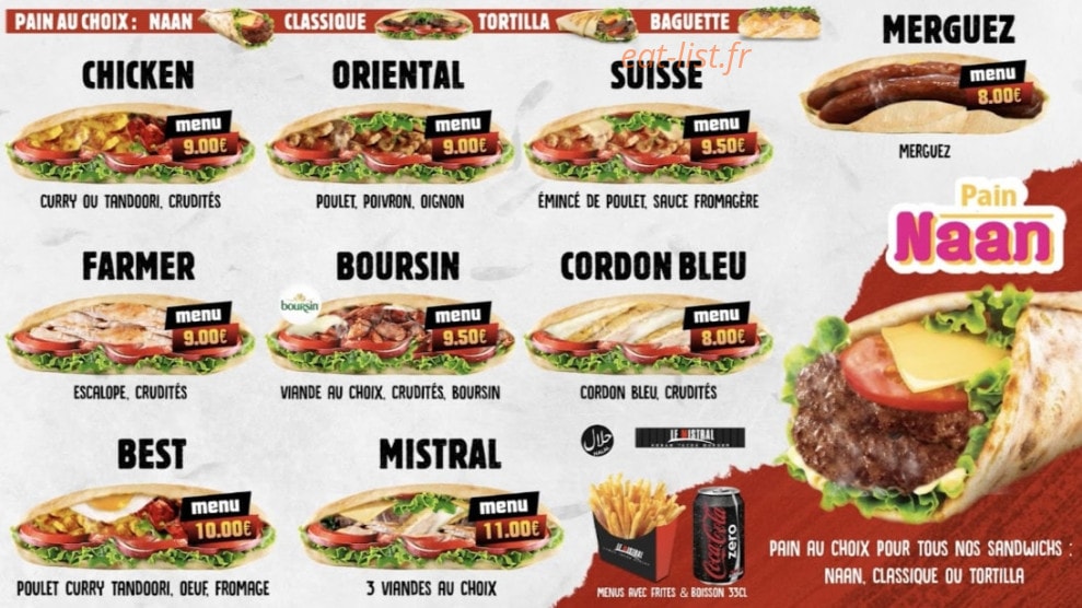 Le Mistral — carte page 2