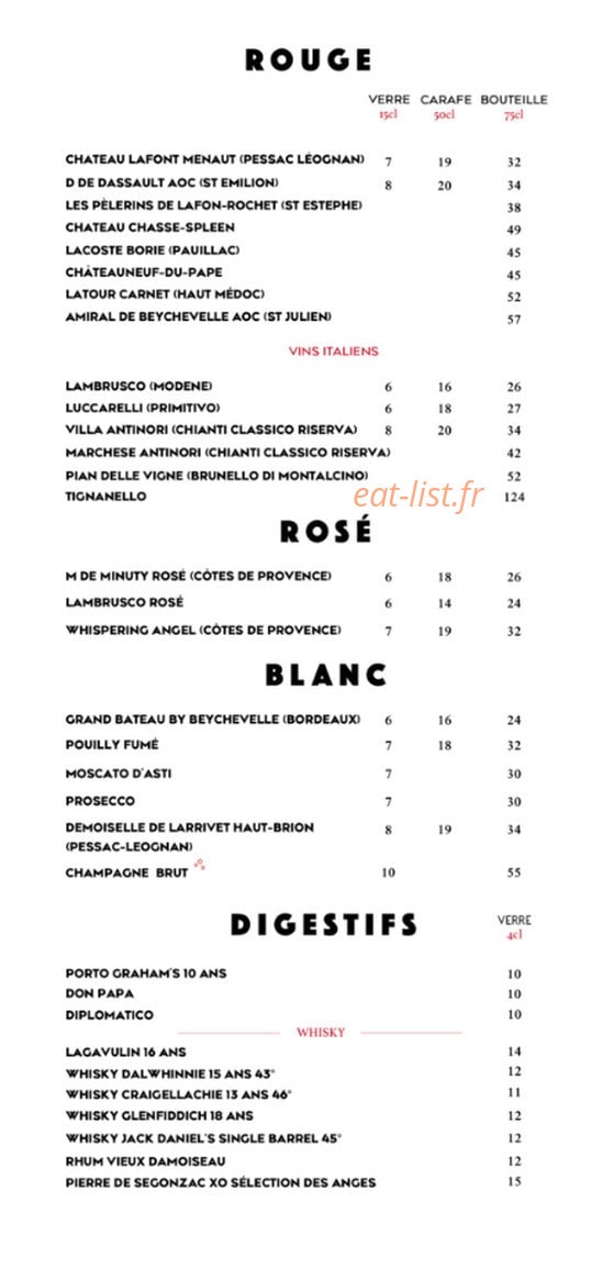 Le murano — carte page 5
