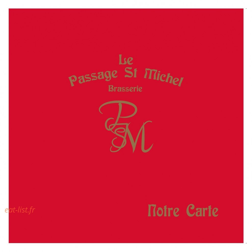 Le Passage St Michel — carte page 1