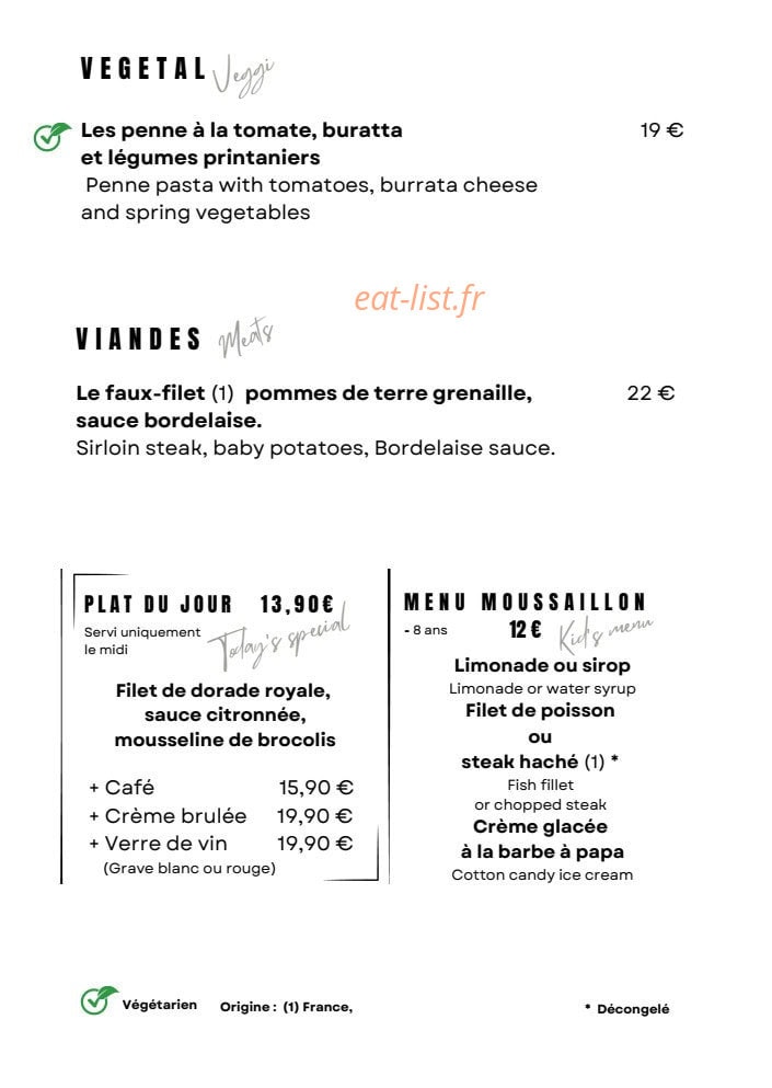 Le Petit Commerce — carte page 3