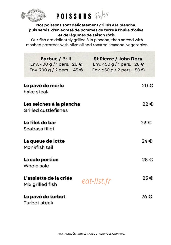 Le Petit Commerce — carte page 2